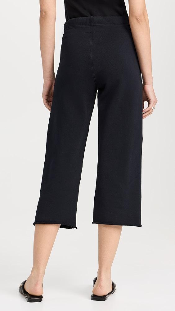 Frank & Eileen Cropped Wide Leg Sweatpants | Shopbop Product Image