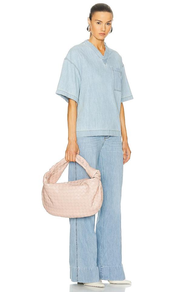 Bottega Veneta Small Jodie Bag in Pink Product Image