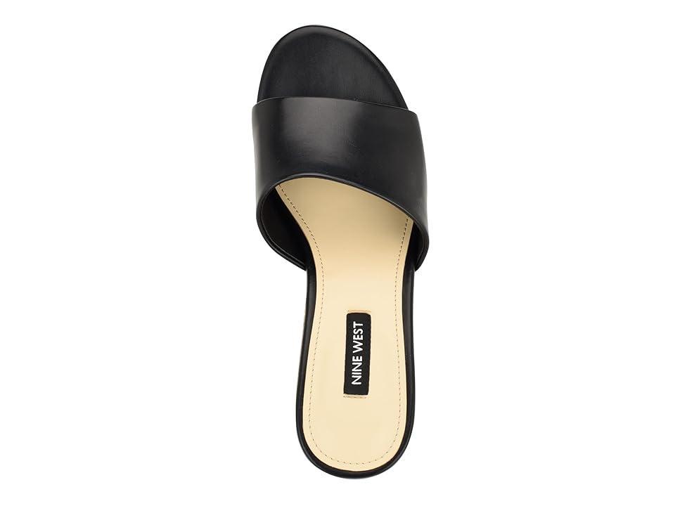 Nine West Womens Boone Slip-On Round Toe Wedge Sandals Product Image