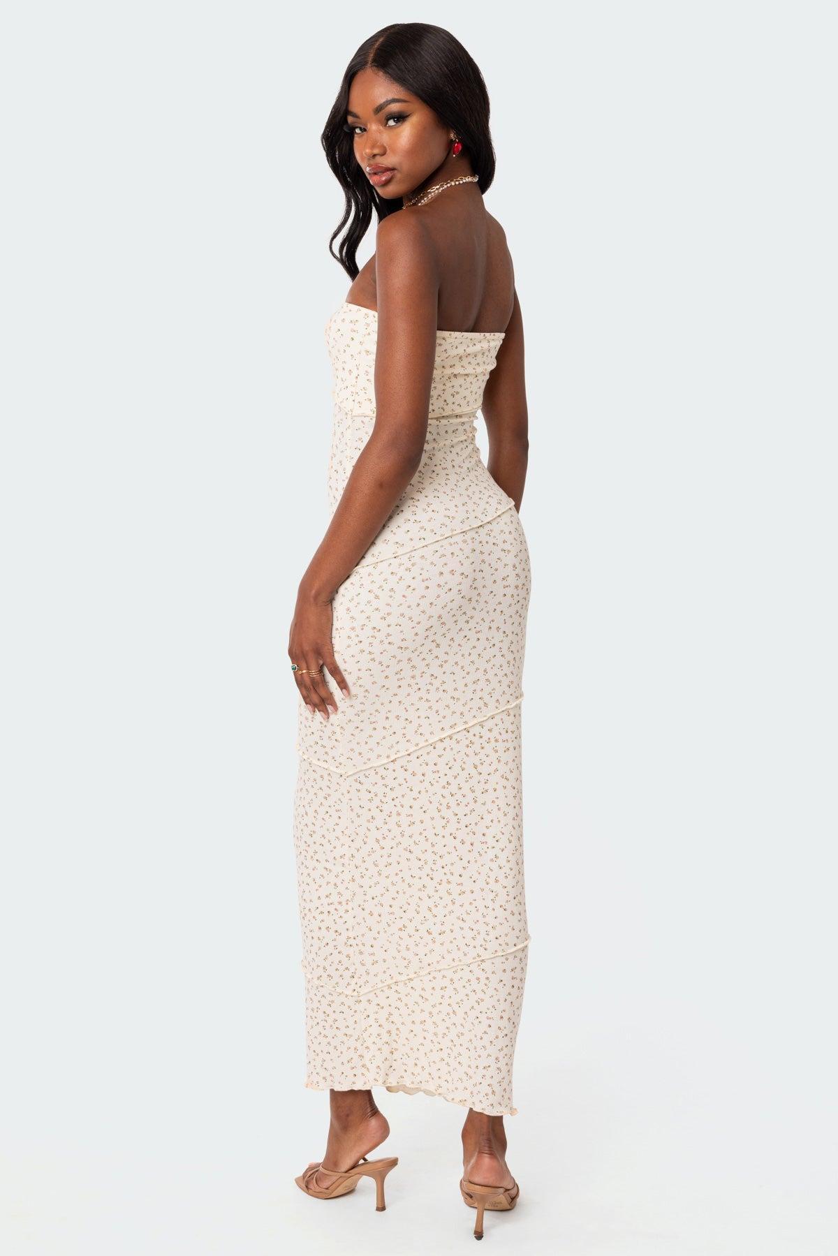 Lynn Ribbed Maxi Dress Product Image