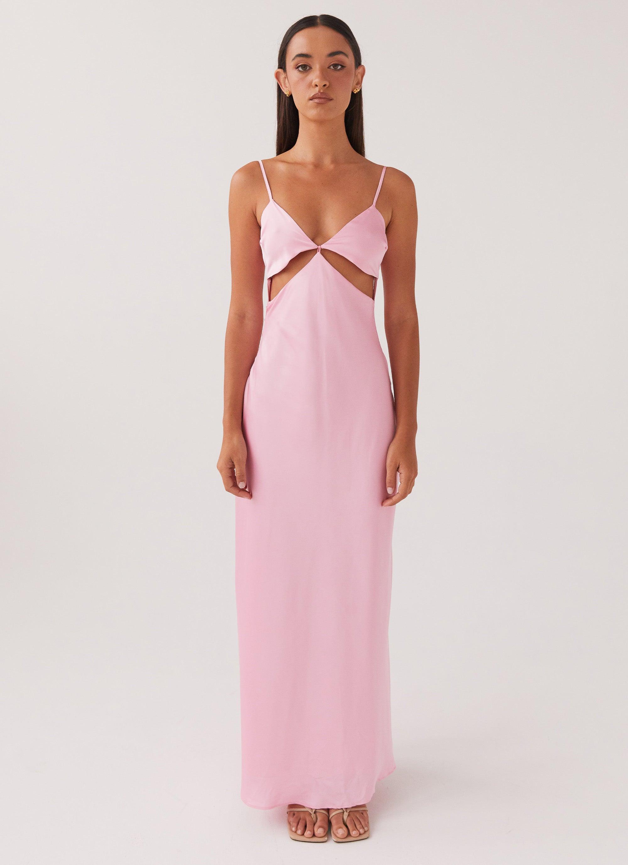 Pretty In Pink Maxi Dress - Rose Quartz Product Image