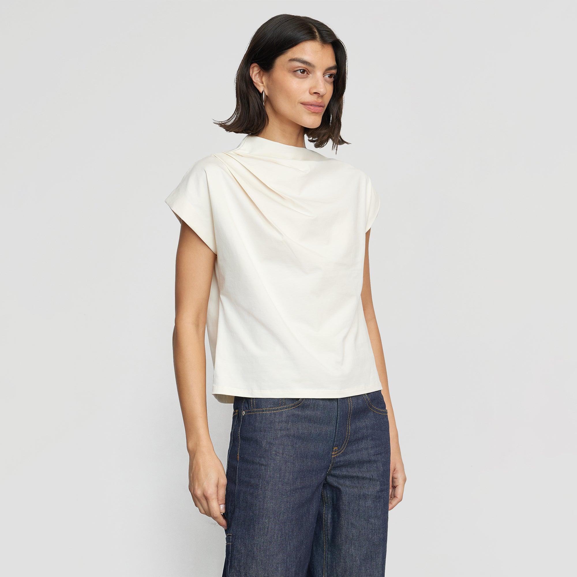 Kenny Asymmetric-Neck Tee Product Image