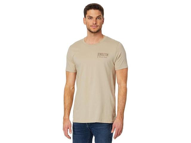 Pendleton Original Western Graphic Tee Brown) Men's Clothing Product Image