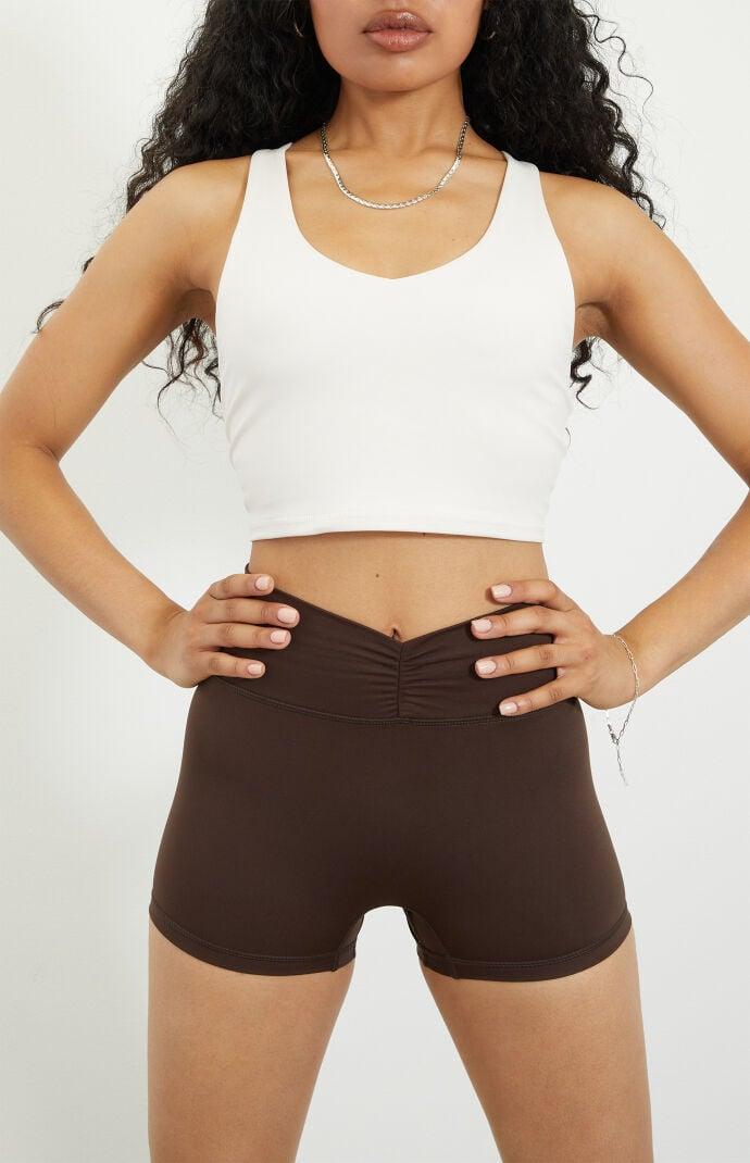 PAC 1980 Women's PAC WHISPER Active In A Cinch Mini Biker Shorts Product Image