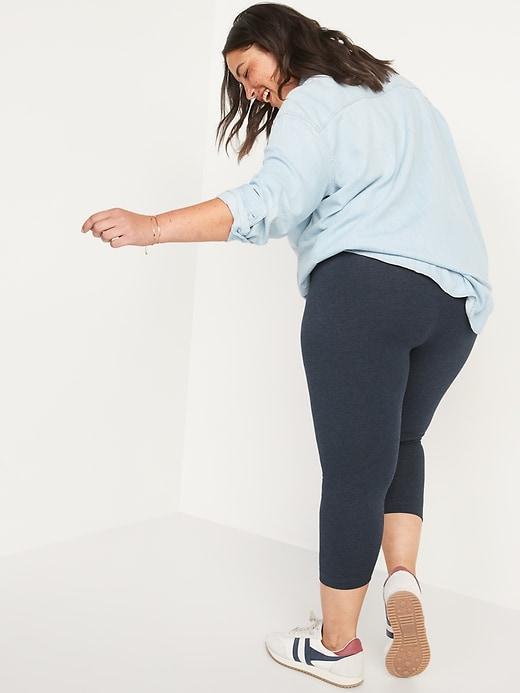 High-Waisted Jersey Leggings Product Image