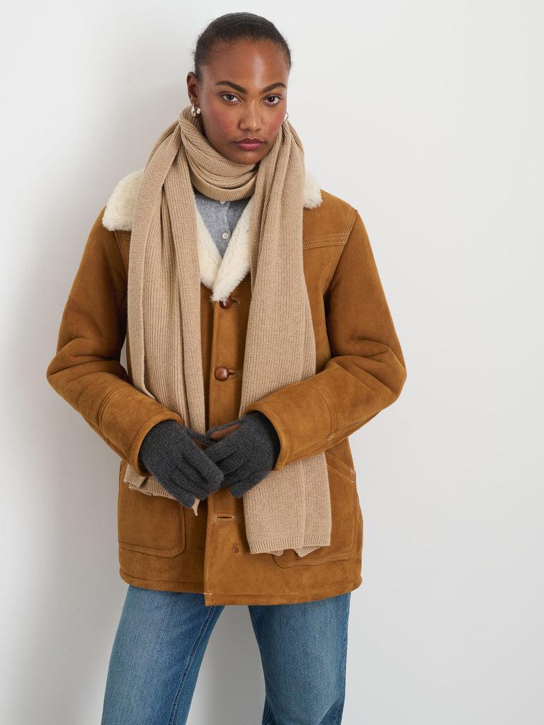 Blanket Scarf In Cotton Cashmere product image