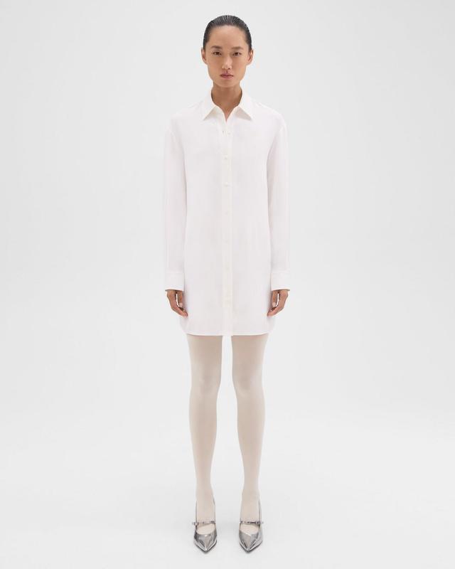 Button-Up Tunic in Crepe Product Image