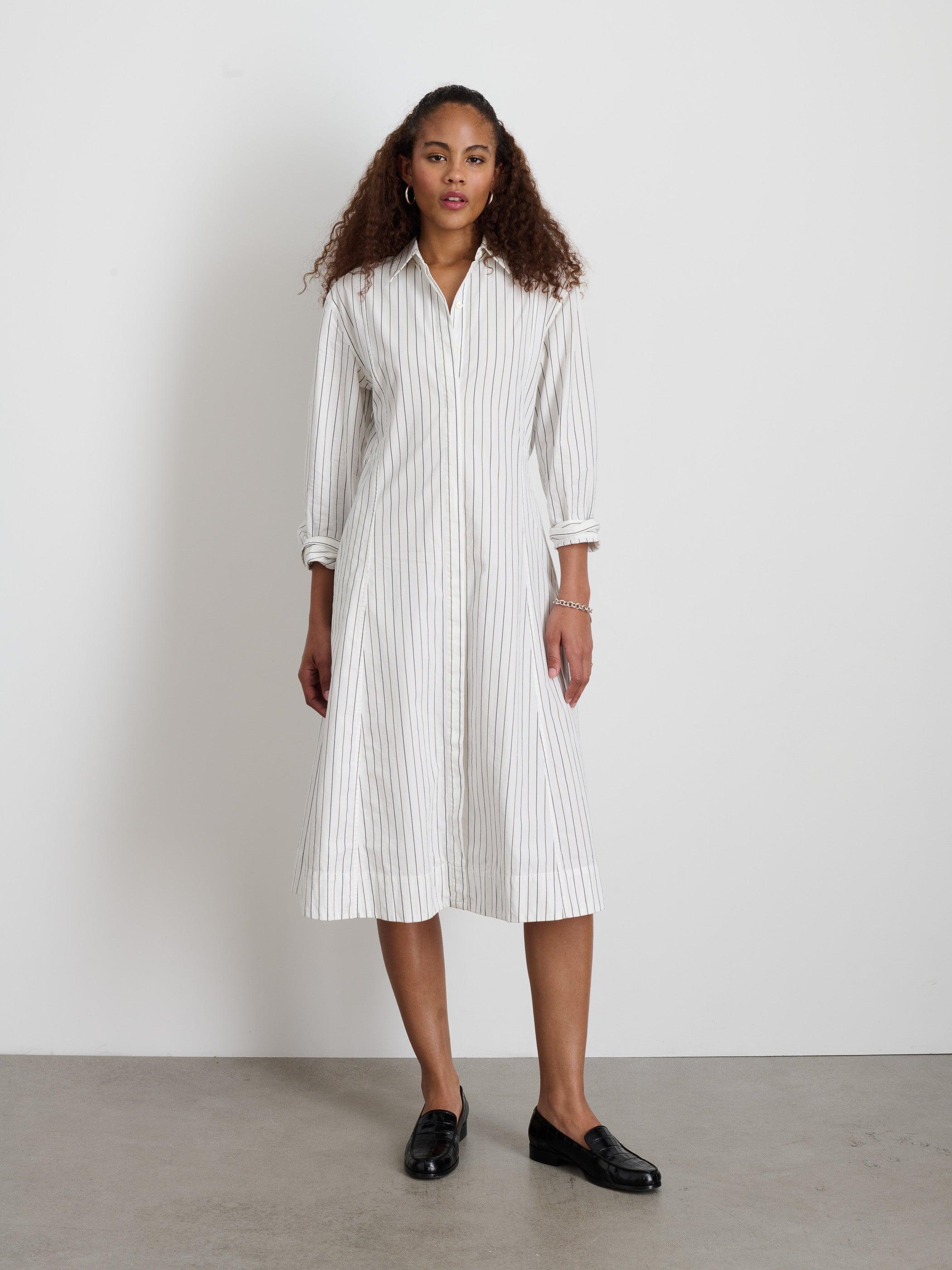 Jules Dress In Stripe Product Image