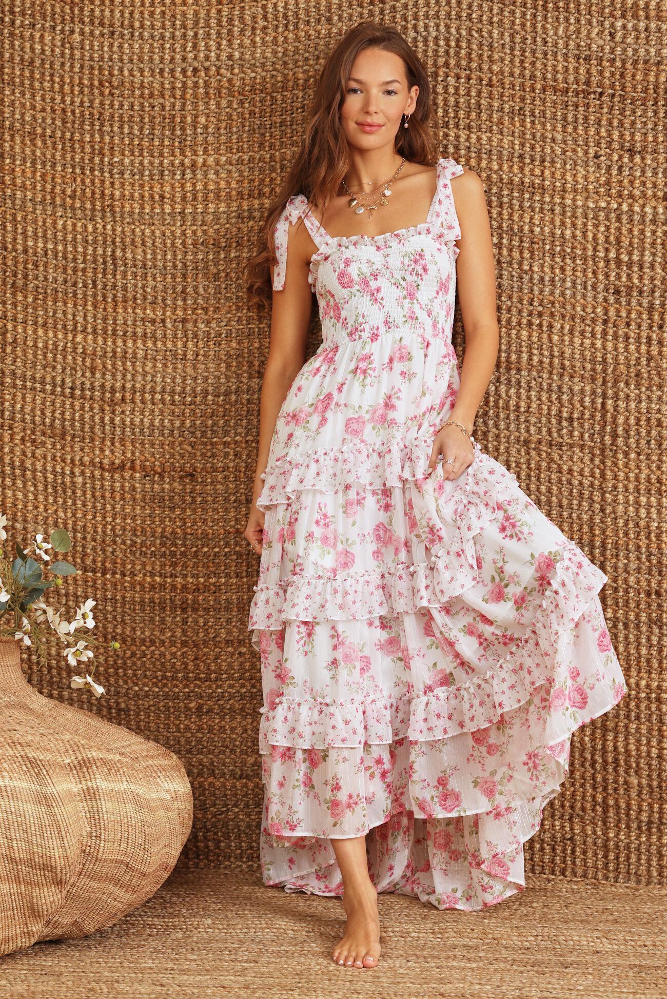 Kenzi Floral Maxi Dress Product Image