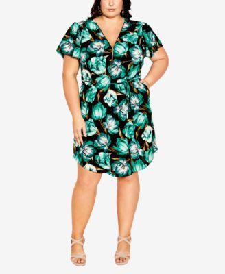 Plus Size Tulip Dress Product Image