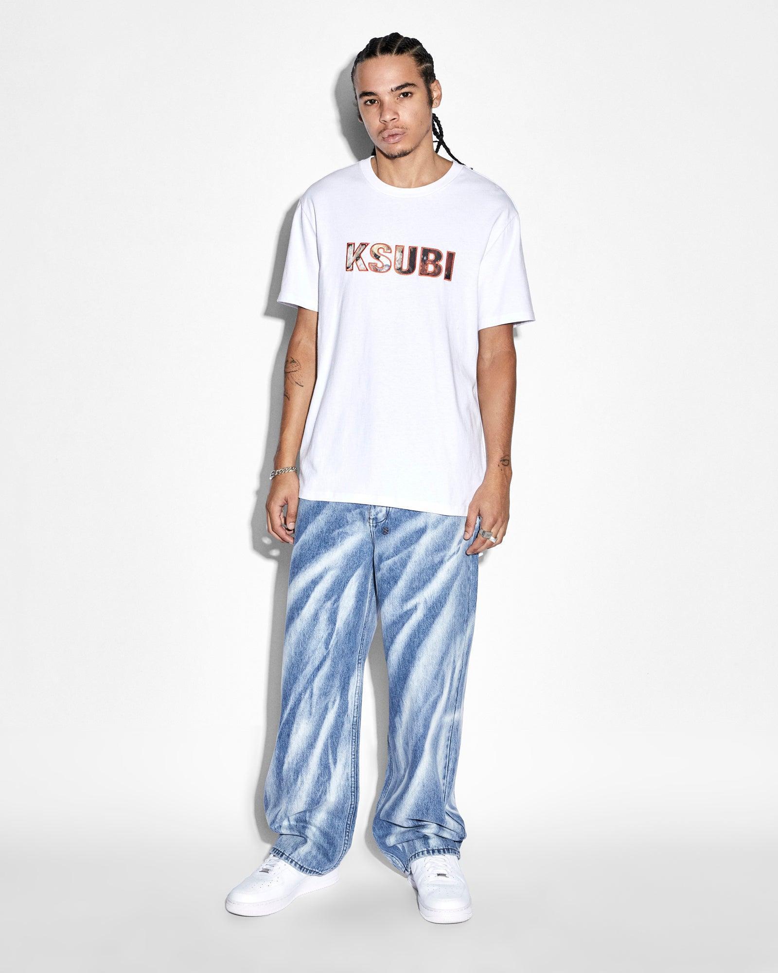 ECOLOGY KASH SS TEE TRU WHITE Male Product Image