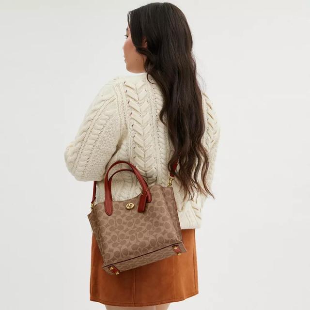 Willow Tote Bag 24 In Signature Canvas Product Image