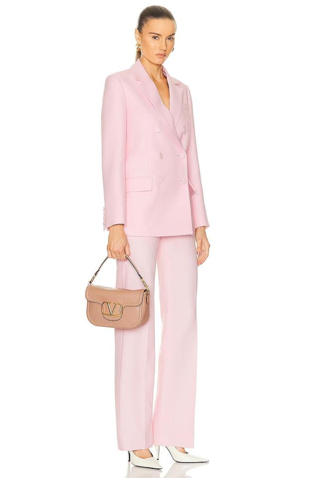 Valentino Garavani Loco Shoulder Bag in Pink Product Image