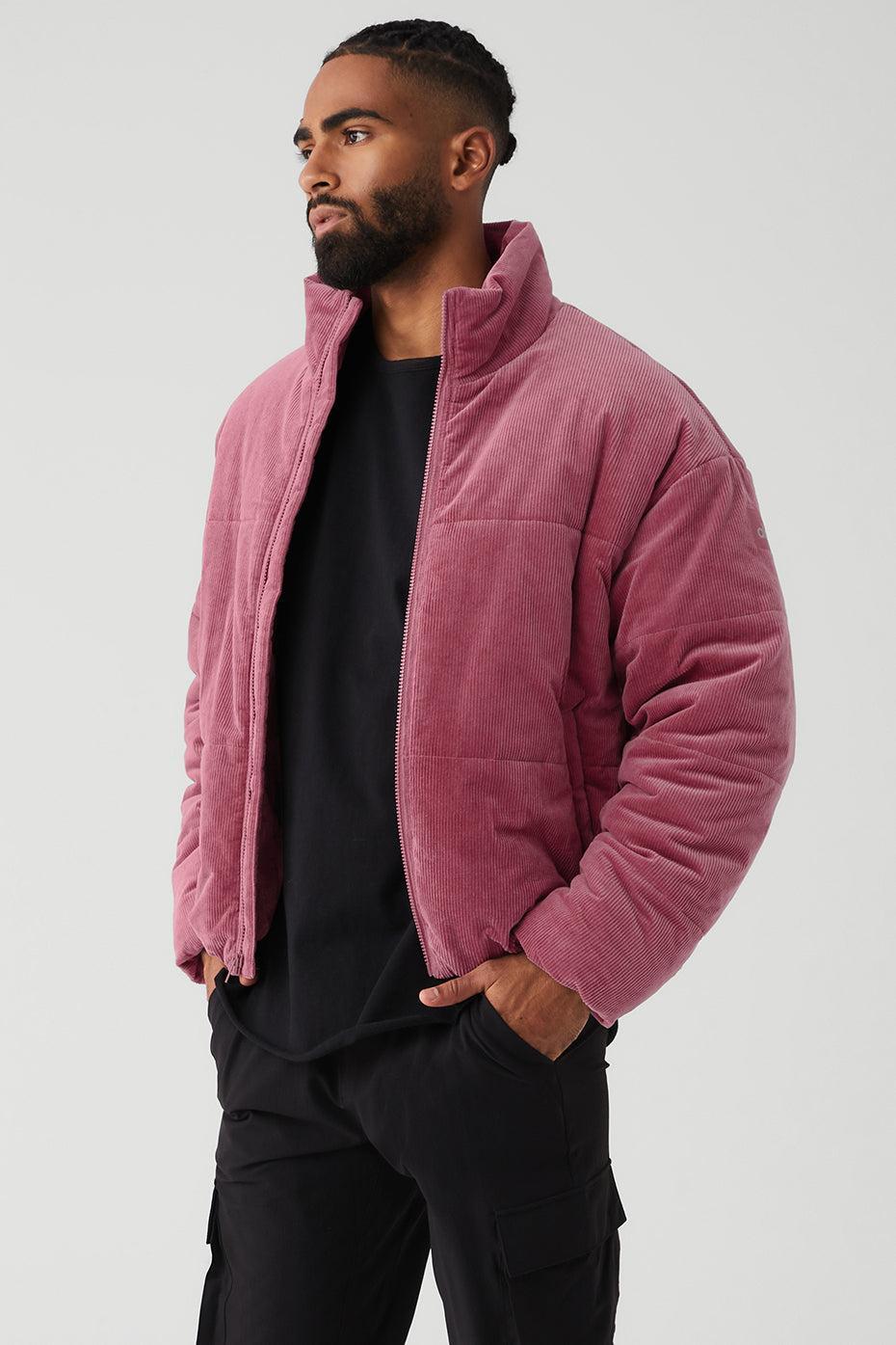 Corduroy Stage Puffer - Mars Clay Male Product Image