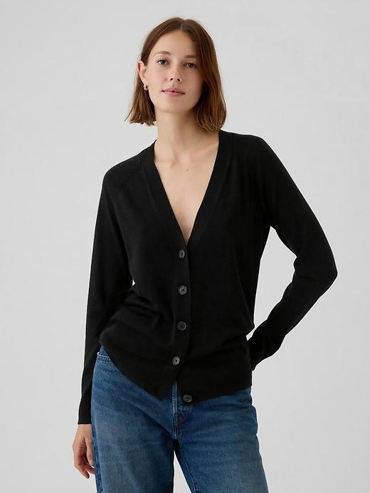 Merino Cardigan Product Image