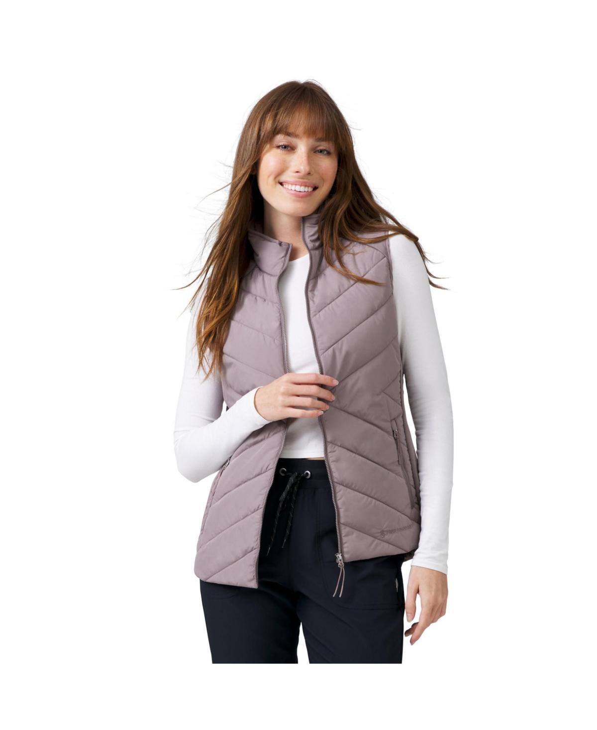 Women's Quilted Hybrid Vest Product Image