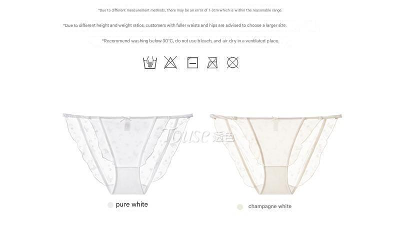 Star Print Mesh Bikini Panty / Set Product Image