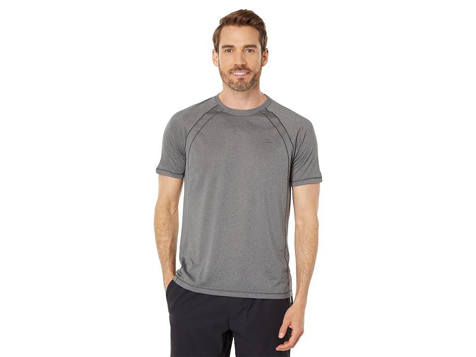 L.L.Bean Quick Dry Trail Tee Short Sleeve (Graphite) Men's Clothing Product Image