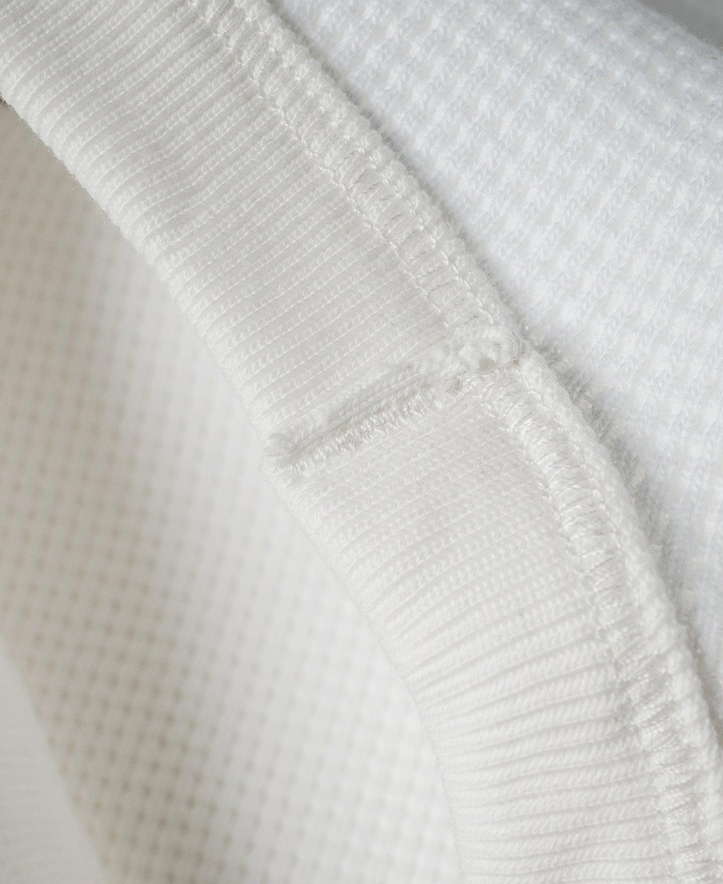 Heavyweight Waffle Cotton Underwear - White Product Image