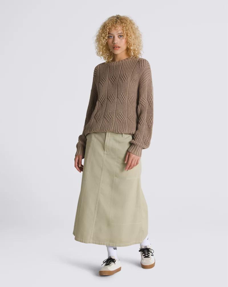 Suzie Cable Crew Sweater Product Image