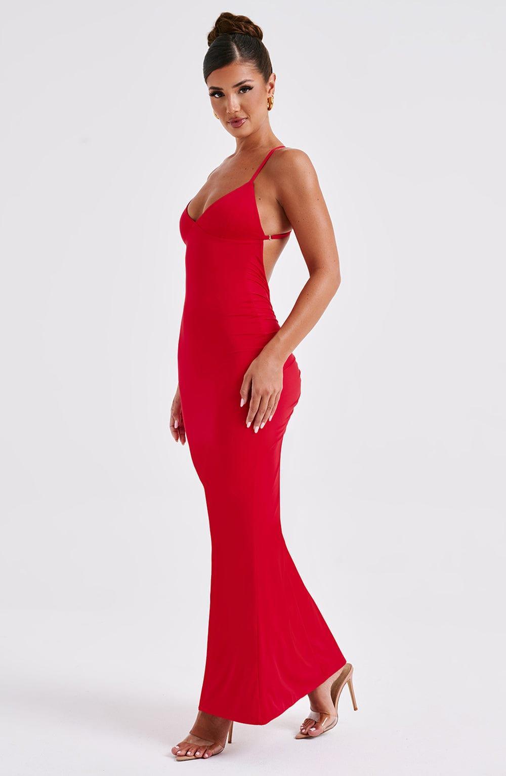 Zelda Maxi Dress - Red Product Image