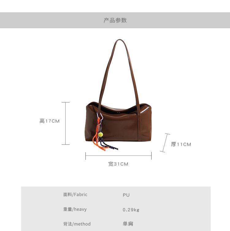 Faux Leather Tote Bag Product Image