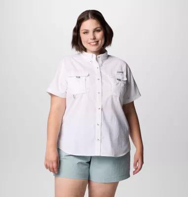 Columbia Women's PFG Bahama Short Sleeve Shirt - Plus Size- product image