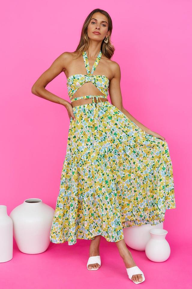 Heart Fluttering Maxi Skirt Product Image