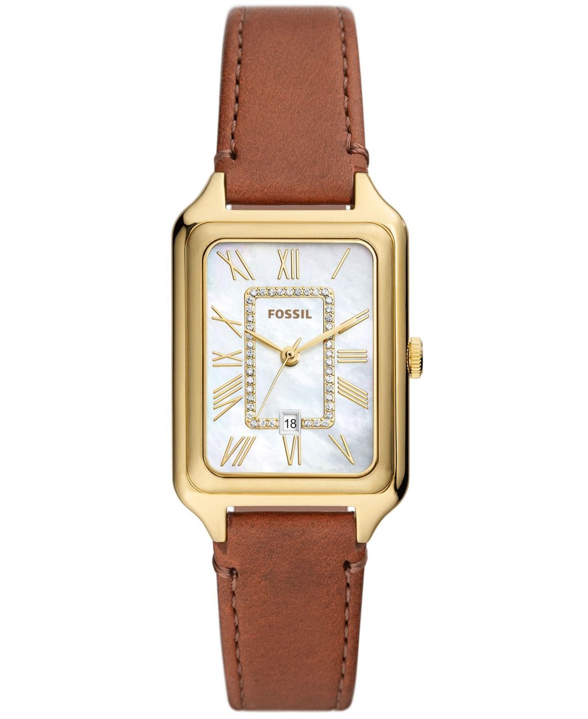 Fossil Raquel Leather Strap Watch, 26mm Product Image