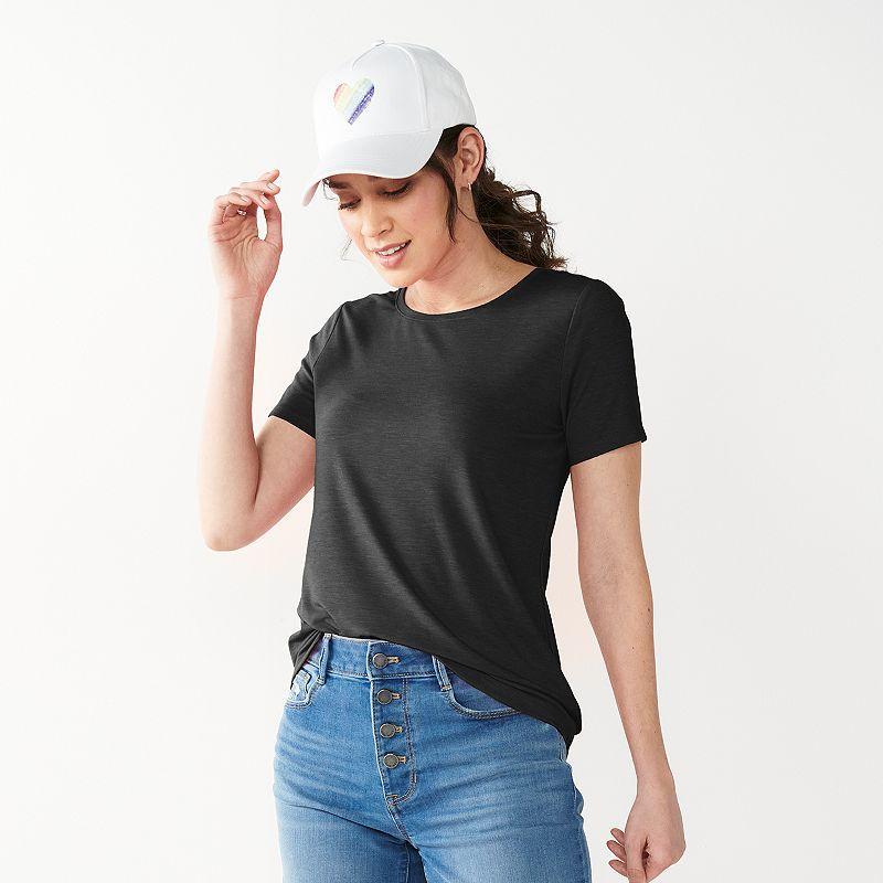 Womens Nine West Essential Crewneck Tee product image