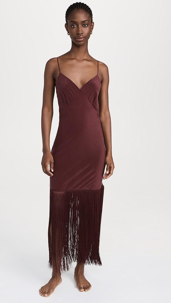 Olivia von Halle Zoya Slip Dress | Shopbop Product Image