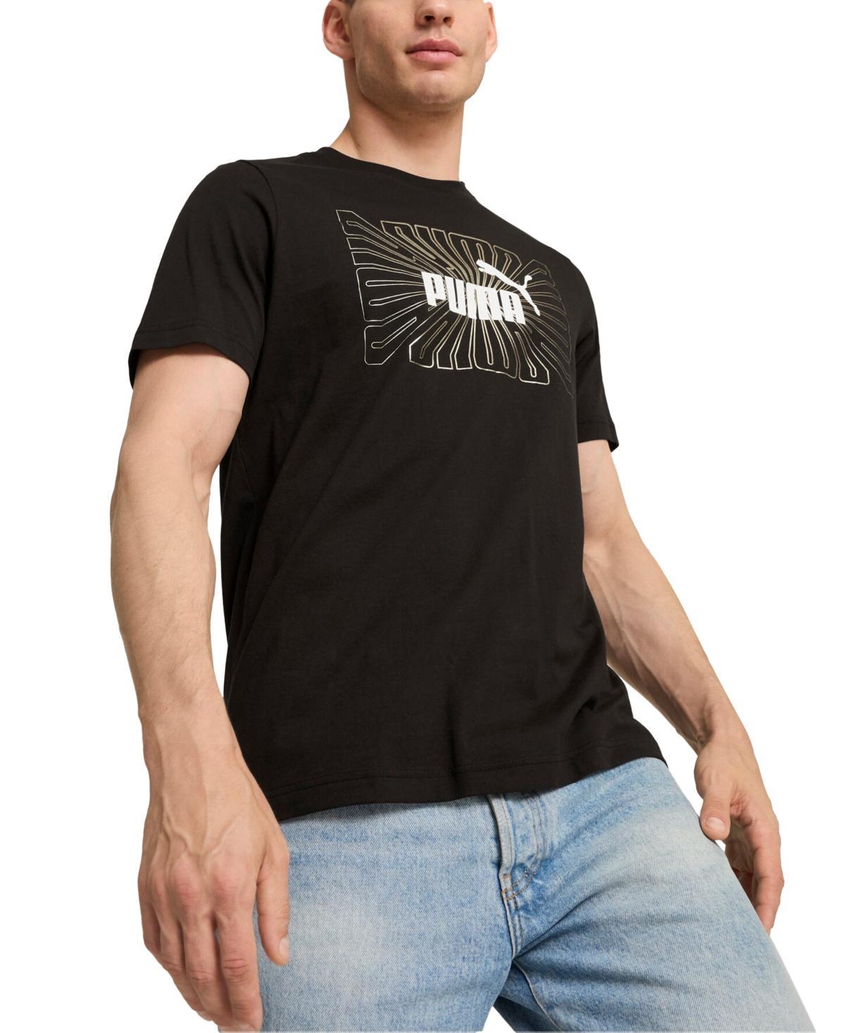 Puma Mens Logo Graphic T-Shirt Product Image