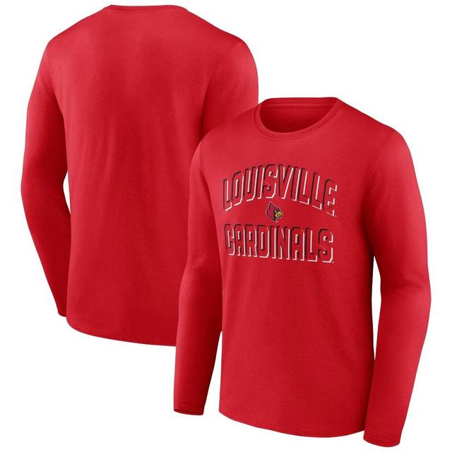 NCAA Louisville Cardinals Mens Long Sleeve T-Shirt Product Image