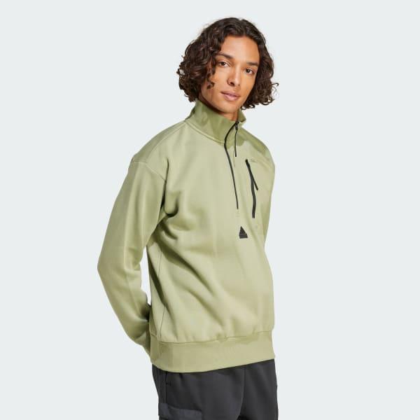 City Escape Fleece Half-Zip Sweatshirt Product Image