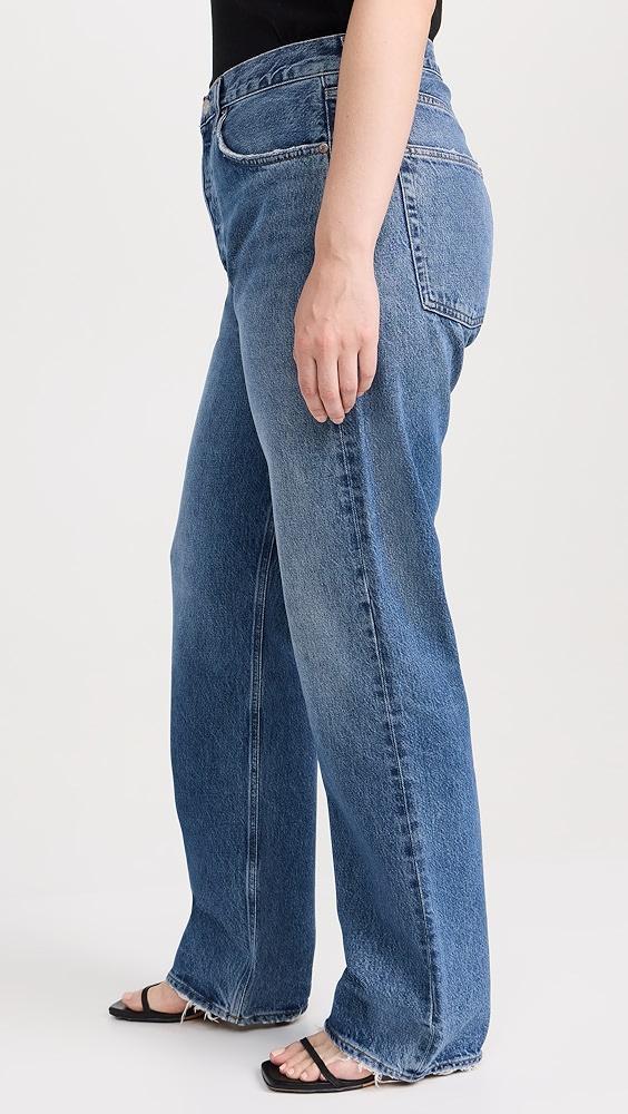 AGOLDE Kelly Jeans: High Rise Relaxed Straight | Shopbop Product Image