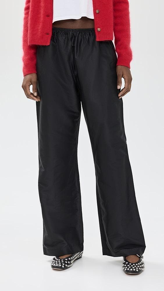 DONNI. The Taffeta Simple Pants | Shopbop Product Image