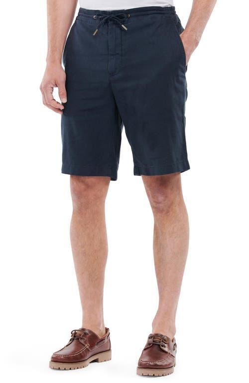 Barbour Linen & Cotton Blend Shorts Product Image