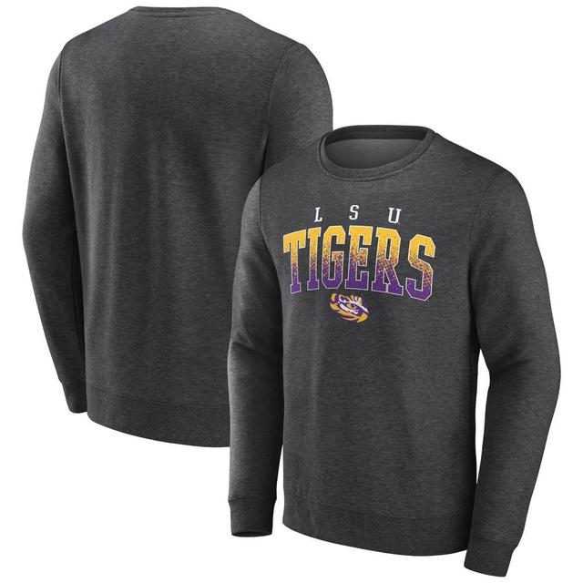 NCAA LSU Tigers Mens Crew Neck Fleece Sweatshirt Product Image