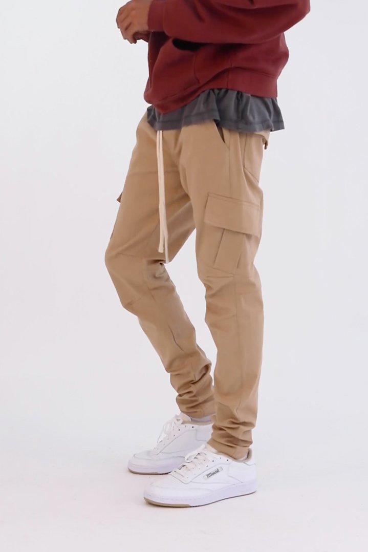 Cargo Drawcord II Pants - Khaki Product Image