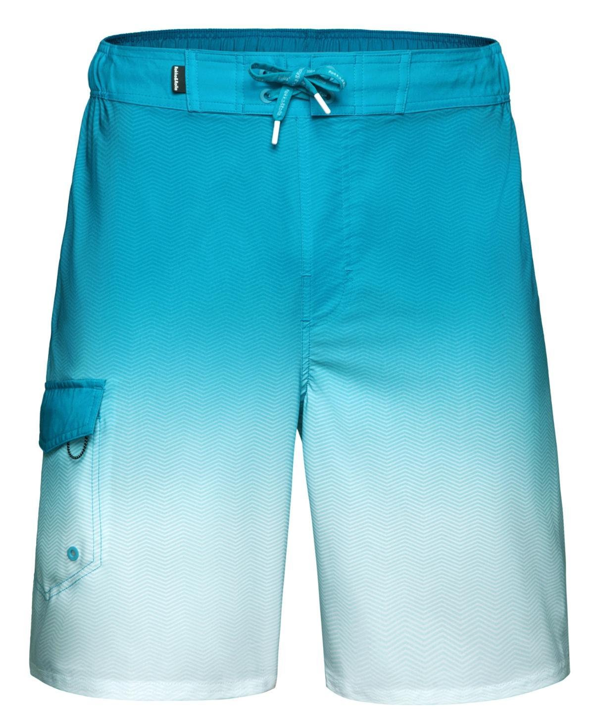 Rokka&Rolla Mens 9 No Liner Board Shorts Elastic Waist Quick Dry Swim Trunks Product Image