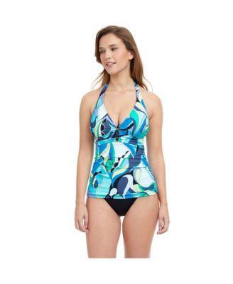 Retro Love Halter Tankini Product Image