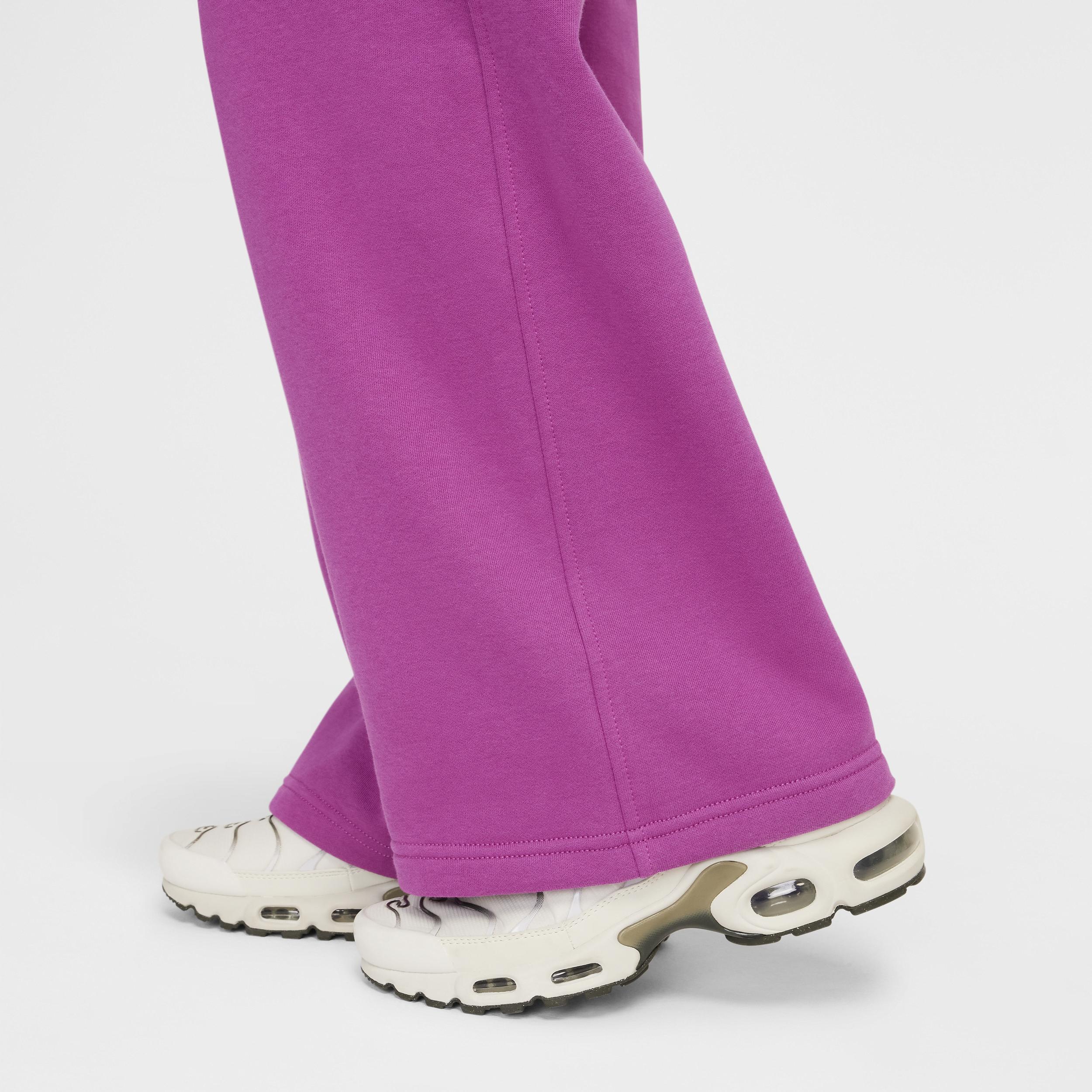 Women's Nike Sportswear Club Fleece Girls' Wide-Leg Pants Product Image