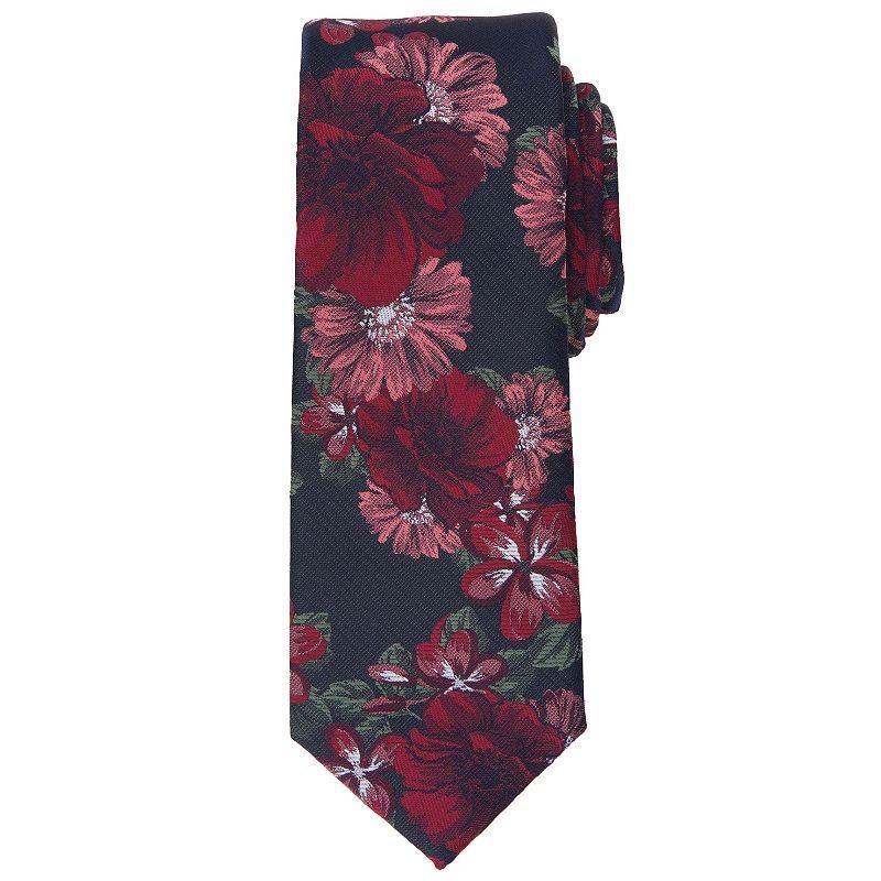 Mens Bespoke Floral Skinny Tie Product Image