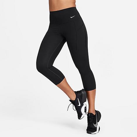 Nike Universa Women's Medium-Support High-Waisted Cropped Leggings with Pockets product image