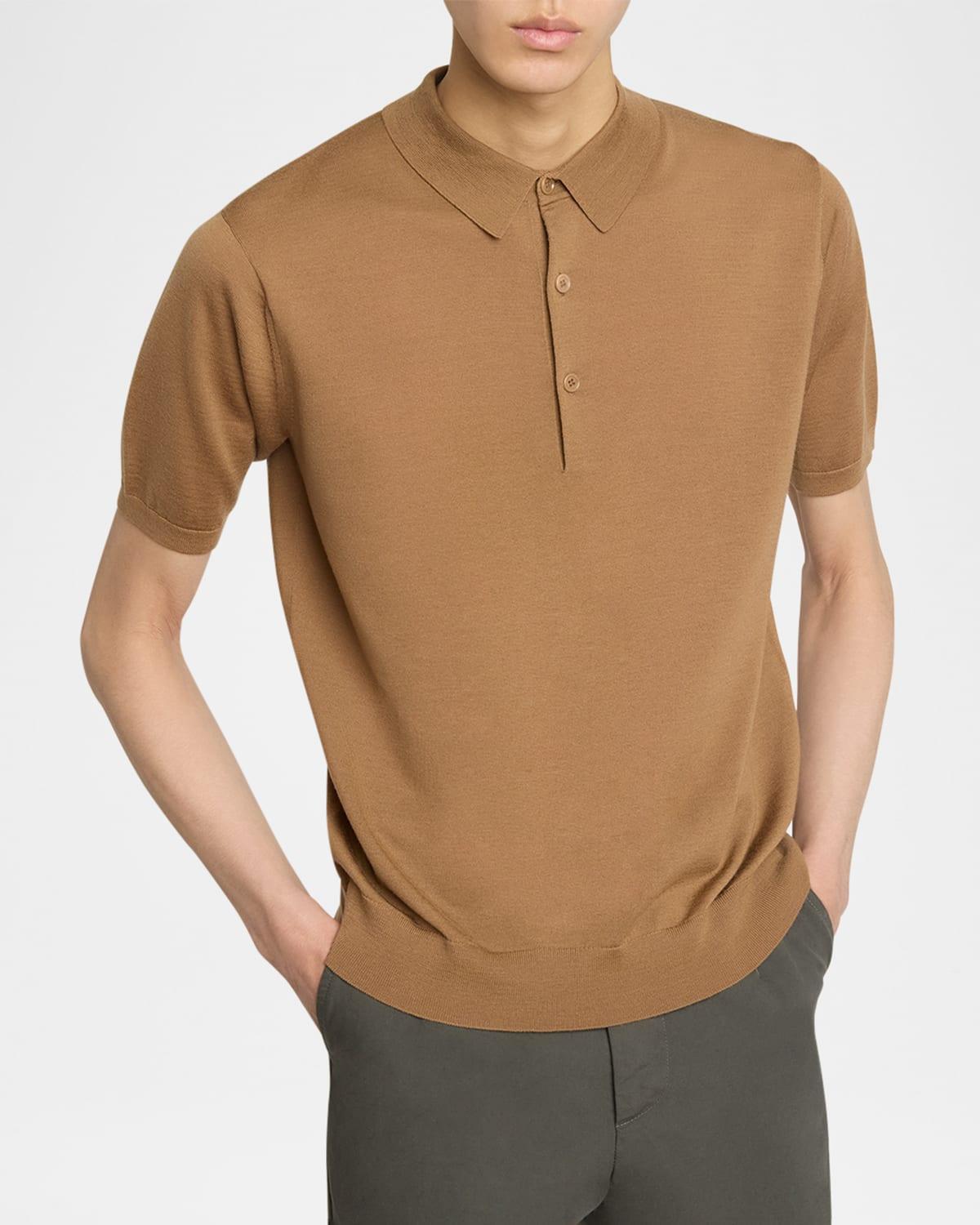 Men's Murice Wool Polo Shirt Product Image