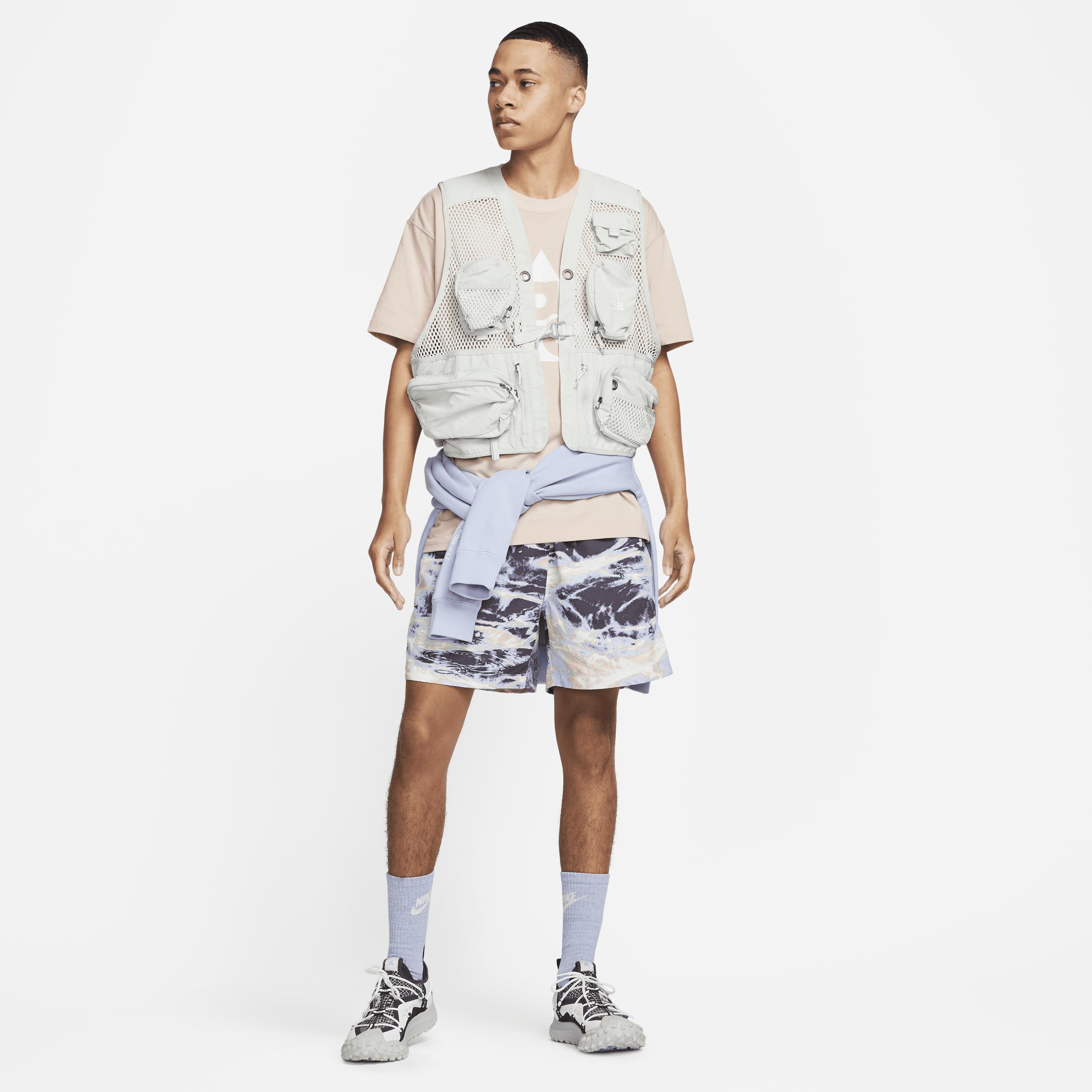 Men's Nike ACG Allover Print Trail Shorts Product Image