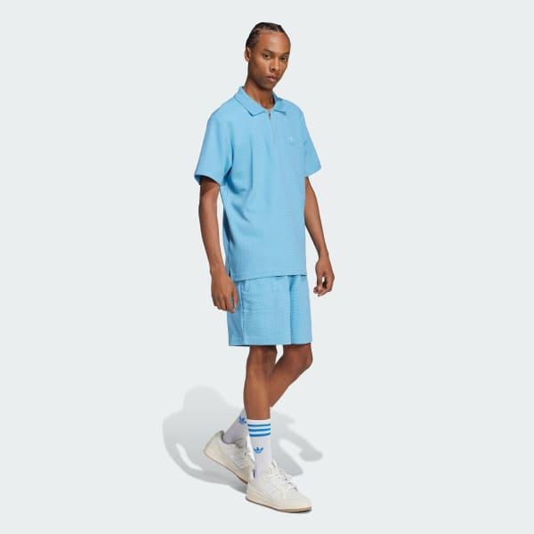 Essentials Trefoil Waffle Shorts Product Image