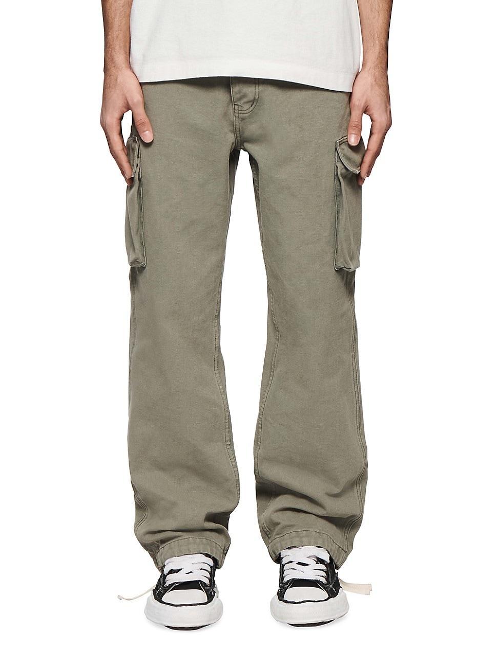 Men's Canvas Cargo Pants Product Image