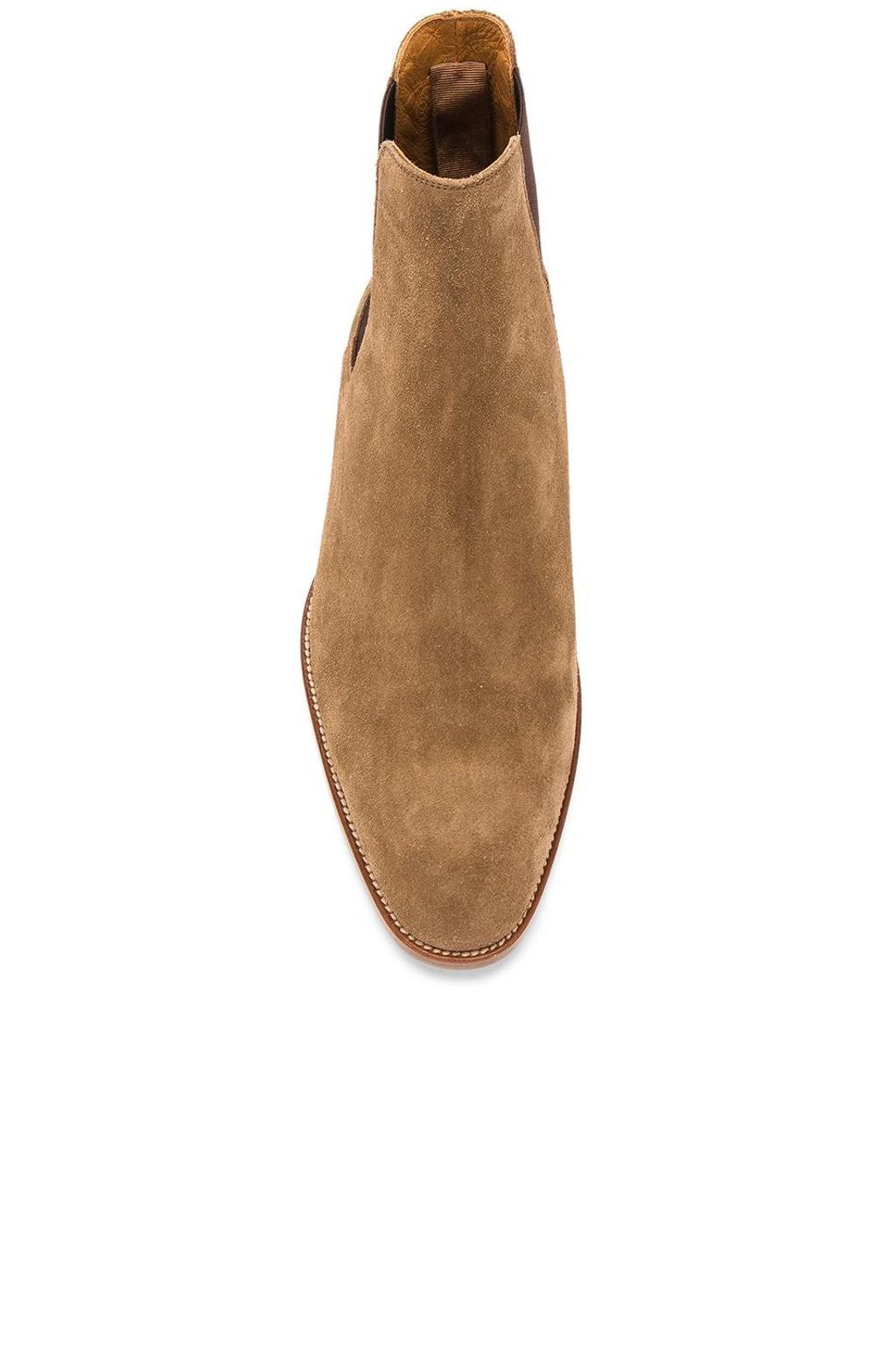 Suede Wyatt Chelsea Boots In Sigar Product Image