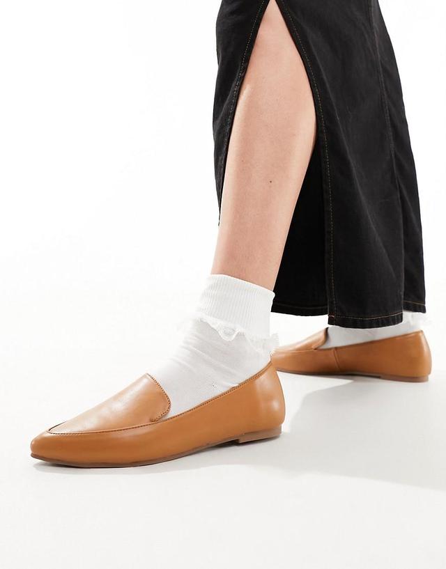 London Rebel pointed flat loafers Product Image